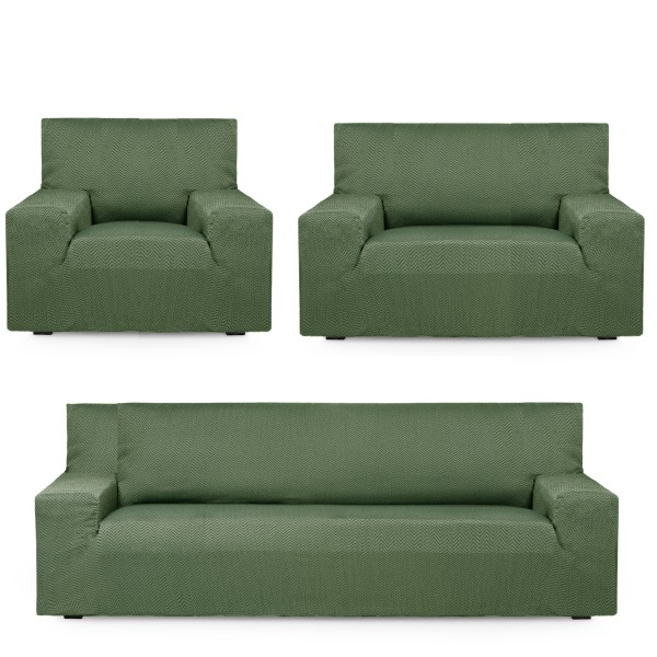 ΕΛΑΣΤΙΚΟ ΚΑΛΥΜΜΑ ΚΑΝΑΠΕ  ΙΣΙΑ ΠΛΑΤΗ   APOLLO 04 πράσινο