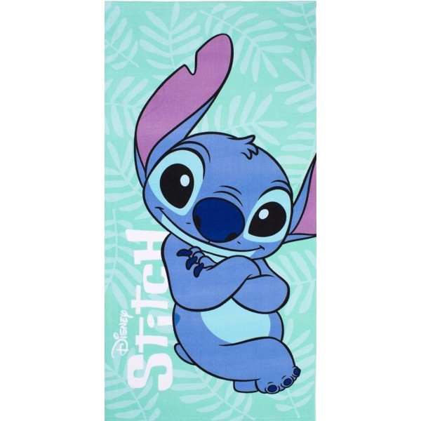 Πετσέτα Θαλάσσης Quick Dry Disney Stitch  85 70X140 Turquoise 100% Microfiber54460912029