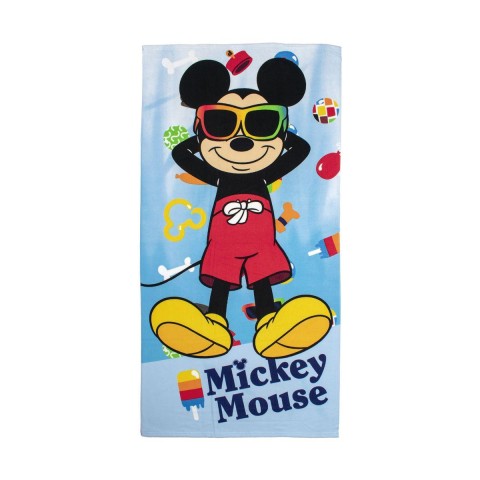 Πετσέτα Θαλάσσης Quick Dry Disney Home Mickey 01 70X140 Sky Blue 100% Microfiber54460912009