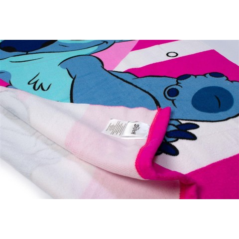 Πετσέτα Θαλάσσης Quick Dry Disney Stitch  87 70X140 Fuchsia 100% Microfiber54460912031