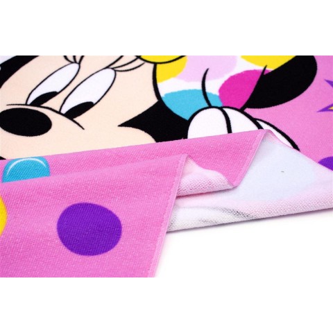 Πετσέτα Θαλάσσης Quick Dry Disney Home Minnie 94 70X140 Pink-Multi 100% Microfiber54460912043