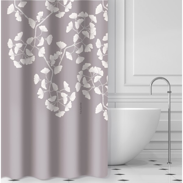 Κουρτίνα Μπάνιου Lavina Violet 180x185 Guy Laroche