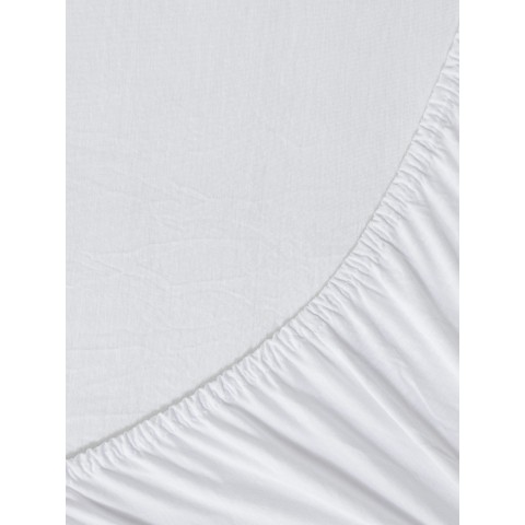 Σεντόνι Jersey Μονό με Λάστιχο 100Χ200+40-  Tender White5206482140653