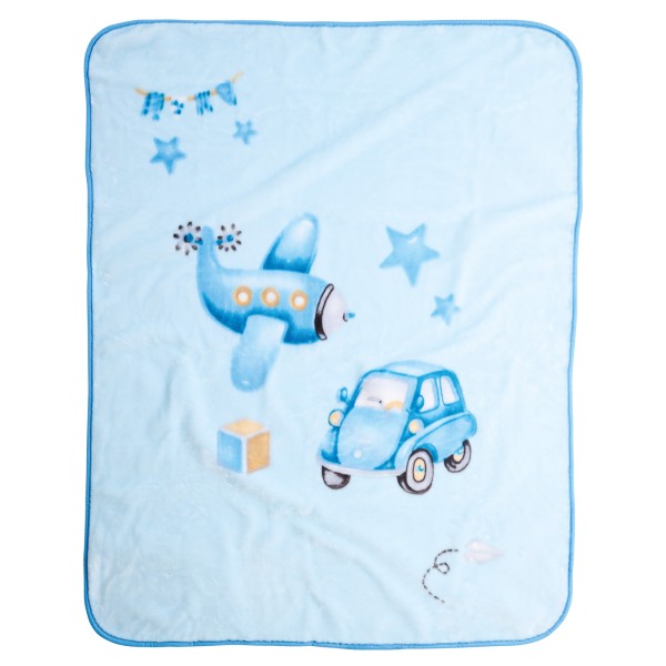 4918 ΚΟΥΒΕΡΤΑ VELOUR 110X140 RELAX