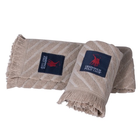 2694 ΠΕΤΣΕΤΕΣ ΚΟΥΖΙΝΑΣ ΜΠΕΖ  ΣΕΤ 2ΤΜΧ 40Χ60 GREENWICH POLO CLUB5204850218522