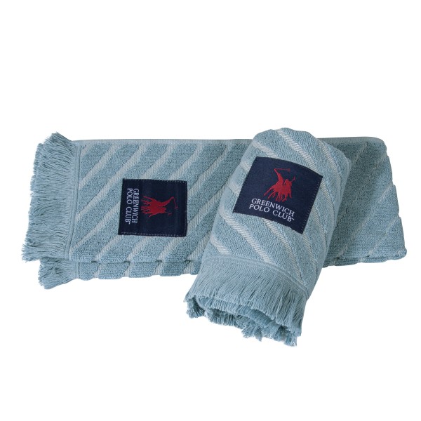 2693 ΠΕΤΣΕΤΕΣ ΚΟΥΖΙΝΑΣ ΓΑΛΑΖΙΟ  ΣΕΤ 2ΤΜΧ 40Χ60 GREENWICH POLO CLUB5204850218515