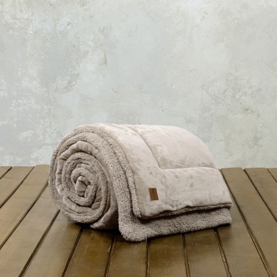 Κουβέρτα/Πάπλωμα Μονό 160x220 - Cira Beige 2