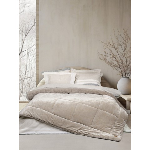 Κουβέρτα/Πάπλωμα Μονό 160x220 - Cira Beige