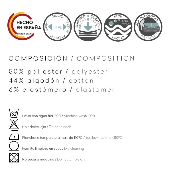 APOLLO CRUDO C/00 ΕΛΑΣΤΙΚΟ ΚAΛΥΜΜΑ ΓΙΑ  ΚΑΡΕΚΛΑ τραπεζαρἰας  με πλάτη