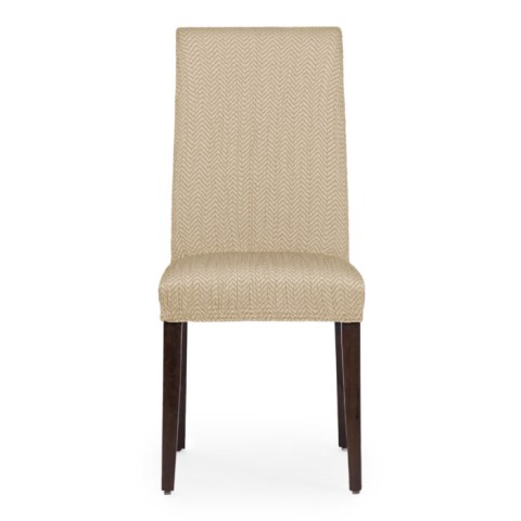 APOLLO BEIGE C/01  ΕΛΑΣΤΙΚΟ ΚAΛΥΜΜΑ ΓΙΑ  ΚΑΡΕΚΛΑ τραπεζαρἰας  με πλάτη