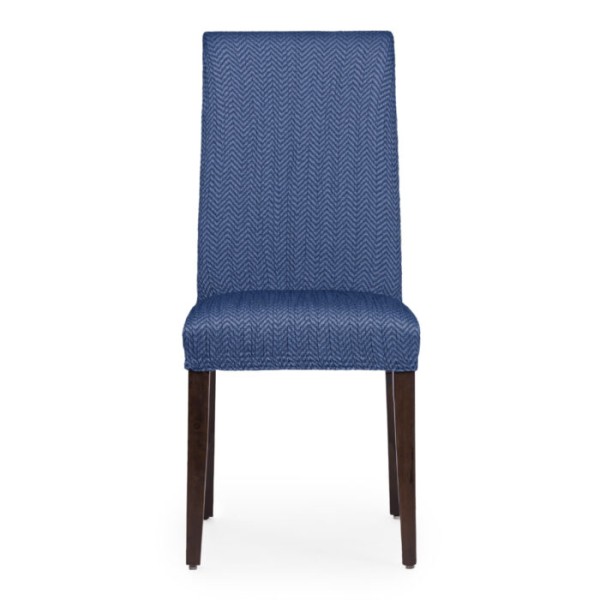 APOLLO AZUL C/03  ΕΛΑΣΤΙΚΟ ΚAΛΥΜΜΑ ΓΙΑ  ΚΑΡΕΚΛΑ τραπεζαρἰας  με πλάτη