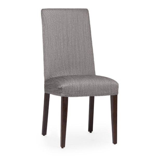 APOLLO GREY C/06 ΕΛΑΣΤΙΚΟ ΚAΛΥΜΜΑ ΓΙΑ  ΚΑΡΕΚΛΑ τραπεζαρἰας  με πλάτη