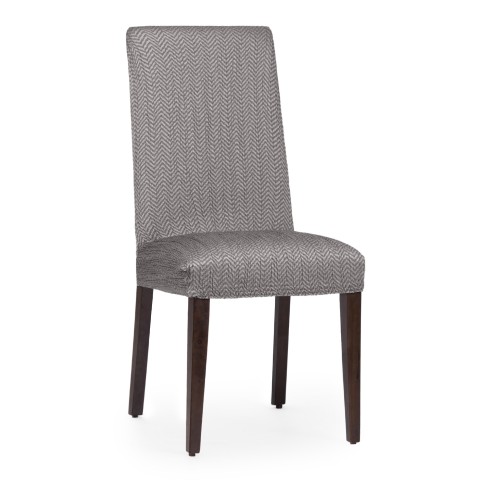 APOLLO GREY C/06 ΕΛΑΣΤΙΚΟ ΚAΛΥΜΜΑ ΓΙΑ  ΚΑΡΕΚΛΑ τραπεζαρἰας  με πλάτη