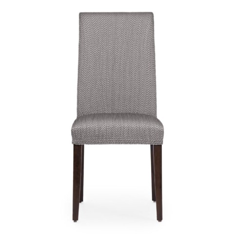 APOLLO GREY C/06 ΕΛΑΣΤΙΚΟ ΚAΛΥΜΜΑ ΓΙΑ  ΚΑΡΕΚΛΑ τραπεζαρἰας  με πλάτη