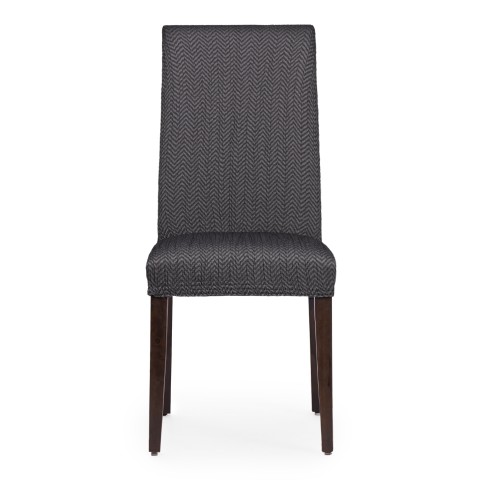 APOLLO ΑΝΘΡΑΚΙ  C/16 ΕΛΑΣΤΙΚΟ ΚAΛΥΜΜΑ ΓΙΑ  ΚΑΡΕΚΛΑ τραπεζαρἰας  με πλάτη