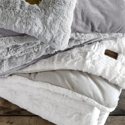 Κουβέρτα/Πάπλωμα Μονό 160x220 - Velure Light Gray Nima Home 2