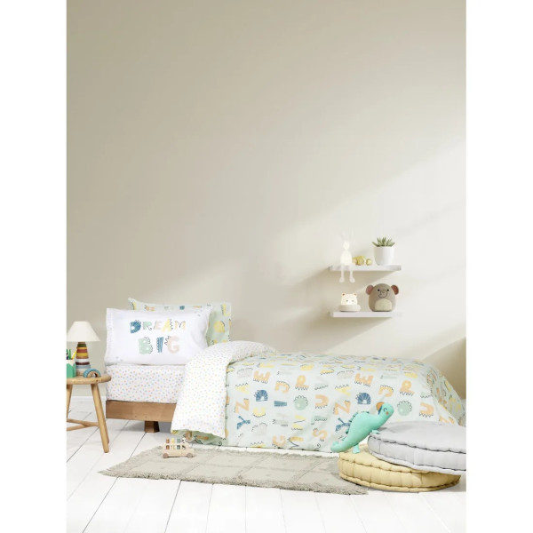 Σετ Σεντόνια Μονά με Λάστιχο - Dream Big 5206482171305