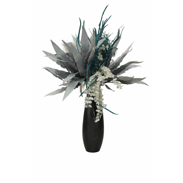 Διακοσμητικό Βάζο DEP136 15x15x31cm Grey Espiel 5205918329372