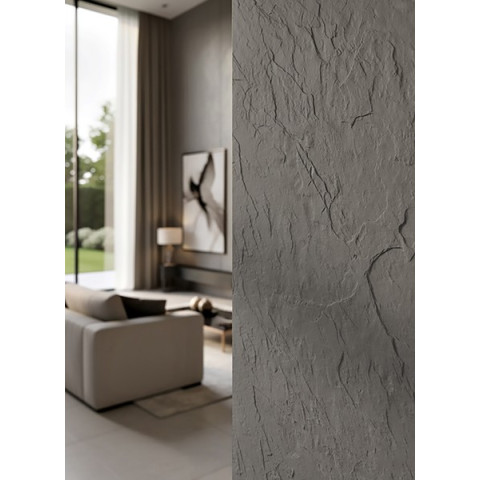 PANEL ΕΥΚΑΜΠΤΗΣ ΠΕΤΡΑΣ 600x1200mm MEDIUM GREY 