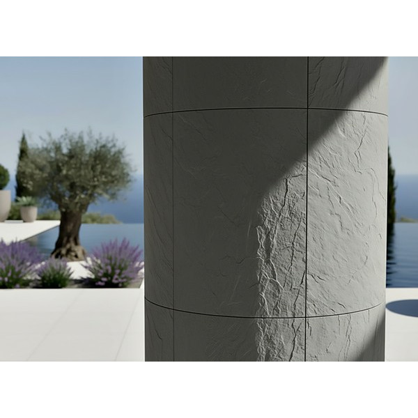 PANEL ΕΥΚΑΜΠΤΗΣ ΠΕΤΡΑΣ 600x1200mm MEDIUM GREY 
