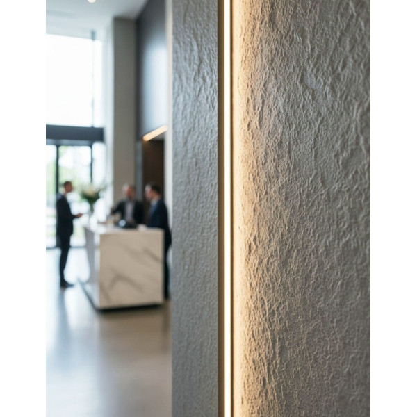 PANEL ΕΥΚΑΜΠΤΗΣ ΠΕΤΡΑΣ 600x1200mm PURE WHITE 