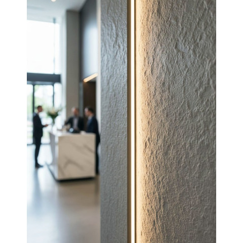 PANEL ΕΥΚΑΜΠΤΗΣ ΠΕΤΡΑΣ 600x1200mm PURE WHITE 