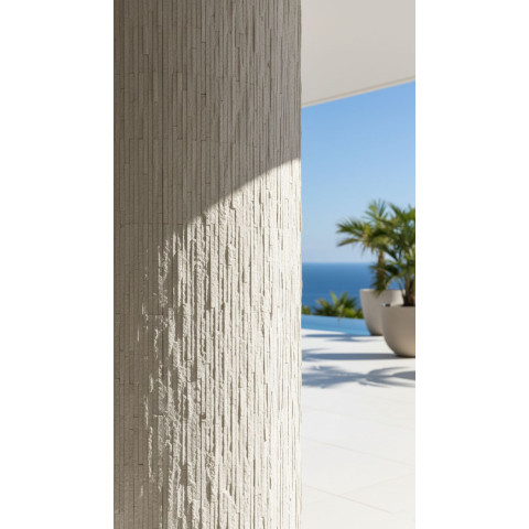 PANEL ΕΥΚΑΜΠΤΗΣ ΠΕΤΡΑΣ 600x1200mm BEIGE WHITE 