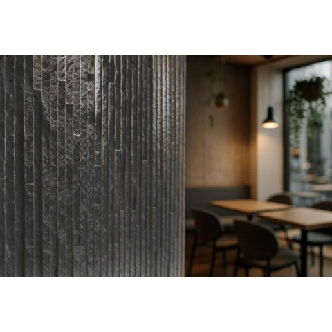PANEL ΕΥΚΑΜΠΤΗΣ ΠΕΤΡΑΣ 600x1200mm MEDIUM GREY 