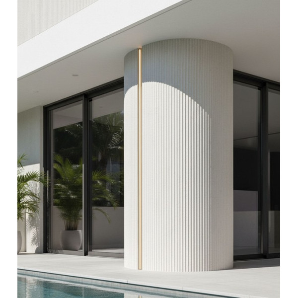 PANEL ΕΥΚΑΜΠΤΗΣ ΠΕΤΡΑΣ 600/1200mm BEIGE WHITE 