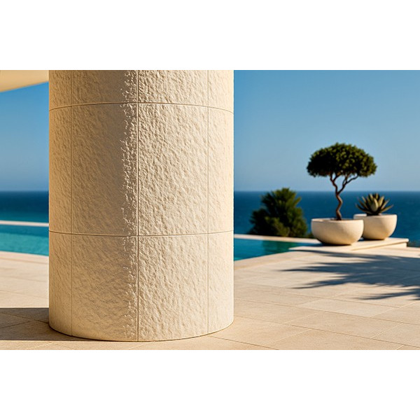 PANEL ΕΥΚΑΜΠΤΗΣ ΠΕΤΡΑΣ 600x1200mm BEIGE WHITE 