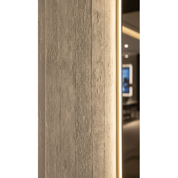 PANEL ΕΥΚΑΜΠΤΗΣ ΠΕΤΡΑΣ 600x1200mm LIGHT GREY 