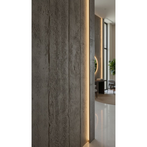 PANEL ΕΥΚΑΜΠΤΗΣ ΠΕΤΡΑΣ 600x1200mm MEDIUM GREY 