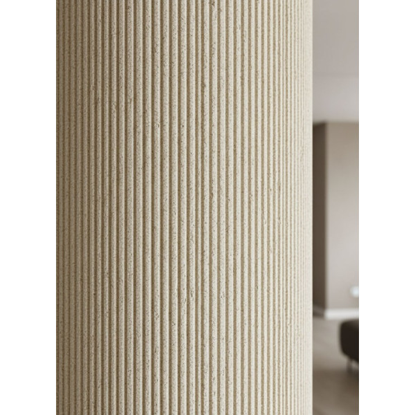 PANEL ΕΥΚΑΜΠΤΗΣ ΠΕΤΡΑΣ 600x1200mm BEIGE WHITE 