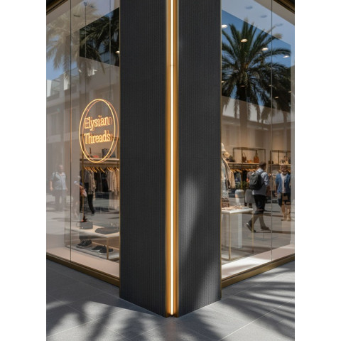 PANEL ΕΥΚΑΜΠΤΗΣ ΠΕΤΡΑΣ 600x1200mm DARK GREY 