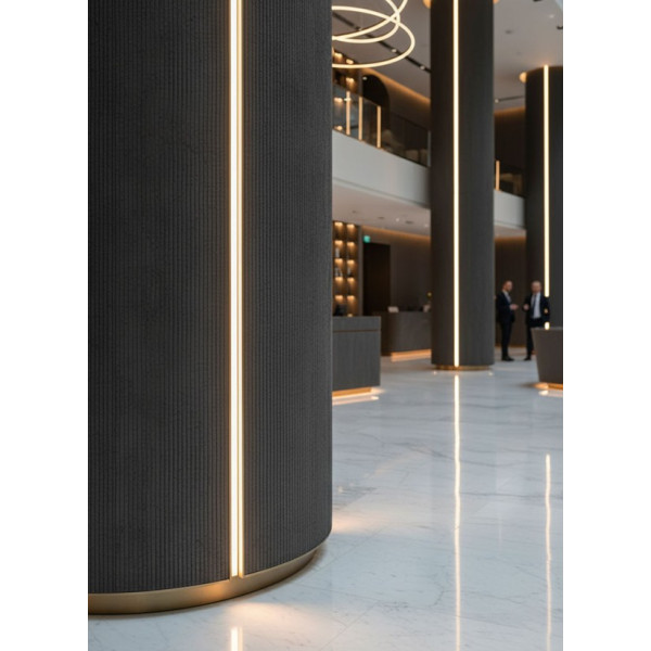 PANEL ΕΥΚΑΜΠΤΗΣ ΠΕΤΡΑΣ 600x1200mm DARK GREY 