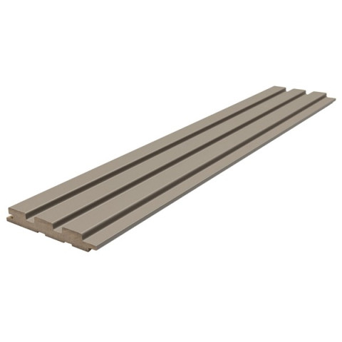 MDF PANEL ΜΕ 3D ΠΗΧΑΚΙΑ 506090 BEAT DL 16/119/2750mm SAND GREY NewPlan 