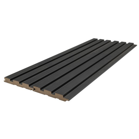 MDF PANEL ΜΕ 3D ΠΗΧΑΚΙΑ 507090 BEAT DL 16/119/2750mm BLACK LEAD NewPlan 