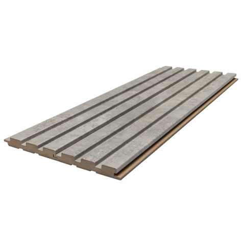 MDF PANEL ΜΕ 3D ΠΗΧΑΚΙΑ 504070 BEAT ST 16/119/2750mm CHICAGO CONCRETE NewPlan 