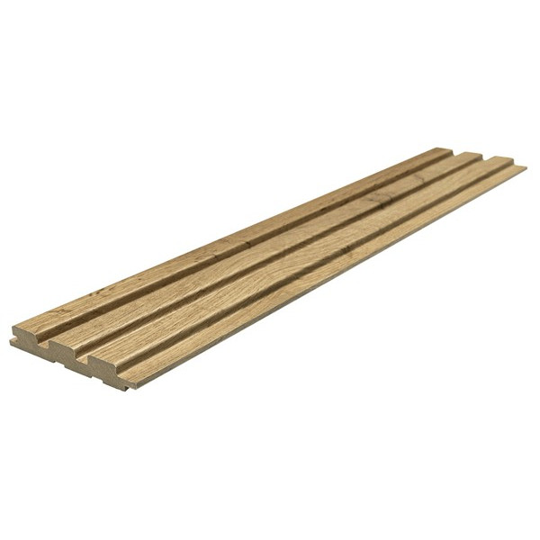 MDF PANEL ΜΕ 3D ΠΗΧΑΚΙΑ 508090 BEAT ST 16/119/2750mm PECAN NewPlan 