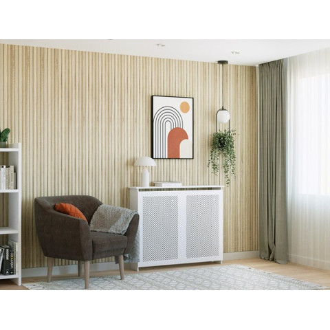 MDF PANEL ME 3D ΠΗΧΑΚΙΑ 801050 WAVE ST 16/119/2750mm SONOMA OAK NewPlan 