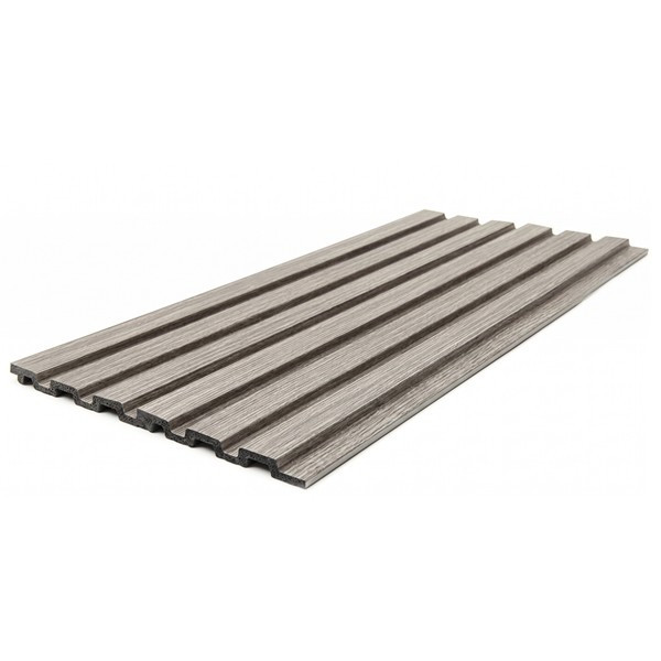 PS PANEL ΜΕ 3D ΠΗΧΑΚΙΑ 02 PIANO (ΜΟΝΟΧΡΩΜΟ  ΓΚΡΙ) 12/122/2900mm  GREY NewPlan 