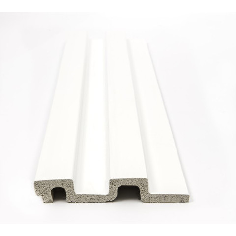 PS PANEL  ΜΕ 3D ΠΗΧΑΚΙΑ 01 RESIDENCE 21/122 mm WHITE NewPlan 