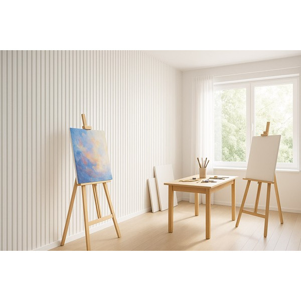 PS PANEL  ΜΕ 3D ΠΗΧΑΚΙΑ 01 RESIDENCE 21/122 mm WHITE NewPlan 