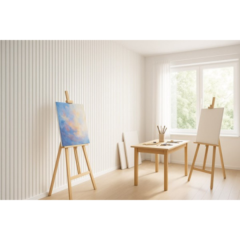 PS PANEL  ΜΕ 3D ΠΗΧΑΚΙΑ 01 RESIDENCE 21/122 mm WHITE NewPlan 