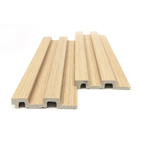 PS PANEL  ΜΕ 3D ΠΗΧΑΚΙΑ 04 RESIDENCE 21/122 mm WHITE OAK NewPlan 