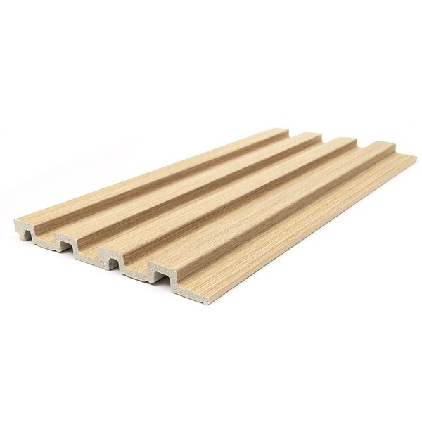 PS PANEL  ΜΕ 3D ΠΗΧΑΚΙΑ 04 RESIDENCE 21/122 mm WHITE OAK NewPlan 