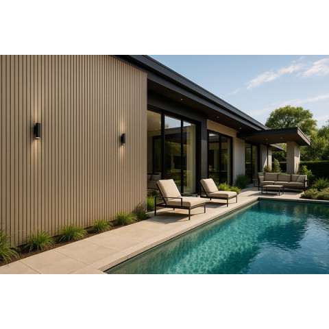 WPC PANEL 2ης ΓΕΝΙΑΣ ΜΕ 3D ΠΗΧΑΚΙΑ 25/147.5mm ANTIQUE 5520 NewPlan 