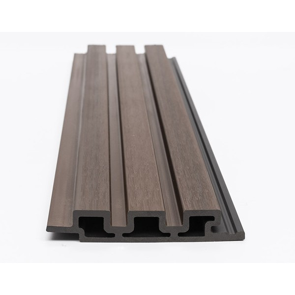 WPC PANEL 2ης ΓΕΝΙΑΣ ΜΕ 3D ΠΗΧΑΚΙΑ 25/147.5mm COFFEE 5530 NewPlan 