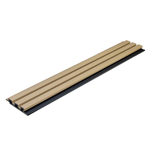 WPC PANEL 2ης ΓΕΝΙΑΣ ΜΕ 3D ΠΗΧΑΚΙΑ 25/147.5mm LIGHT OAK 5550 NewPlan 