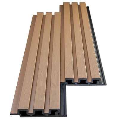 WPC PANEL ΜΕ 3D ΠΗΧΑΚΙΑ 25/176.5mm D.BROWN 8530 NewPlan 